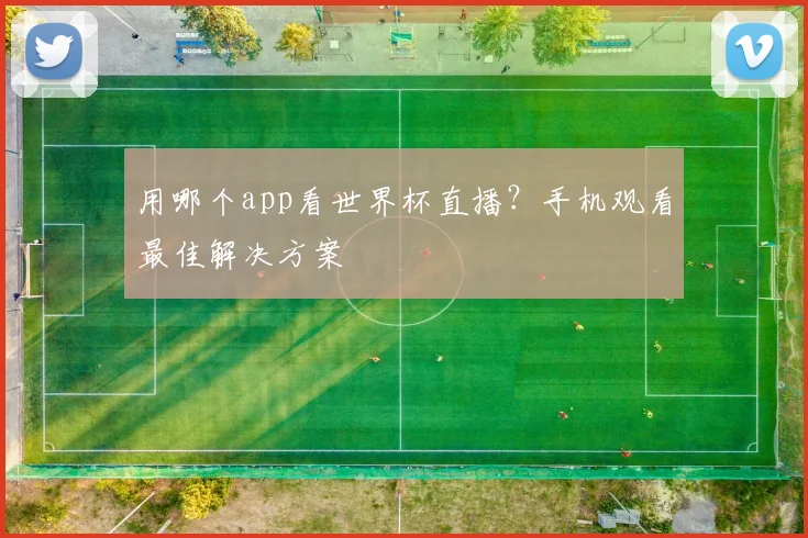 用哪个app看世界杯直播?手机观看最佳解决方案